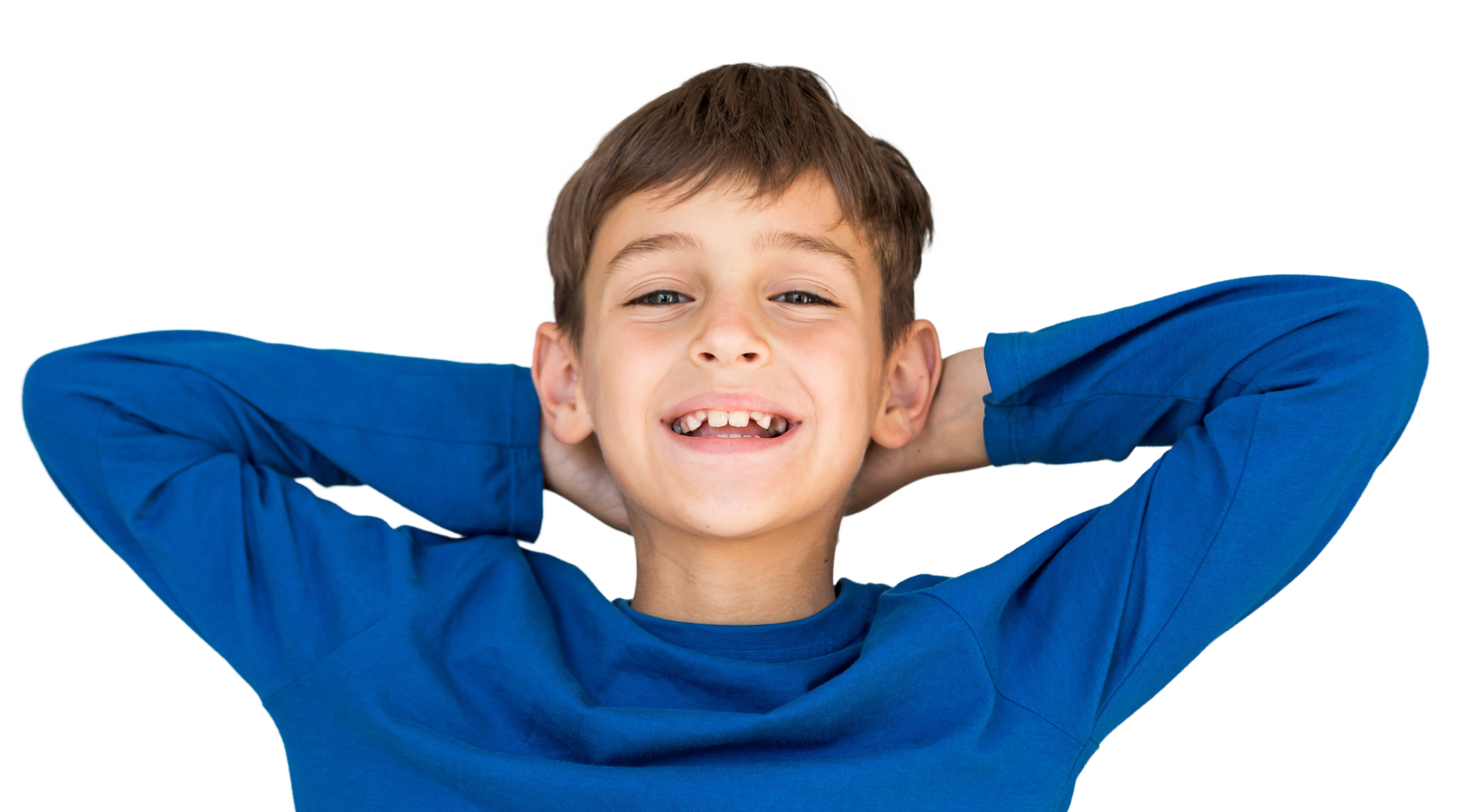 Little boy smiling